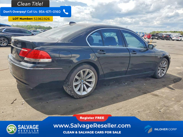 Used 2008 BMW 750i RWD image 4