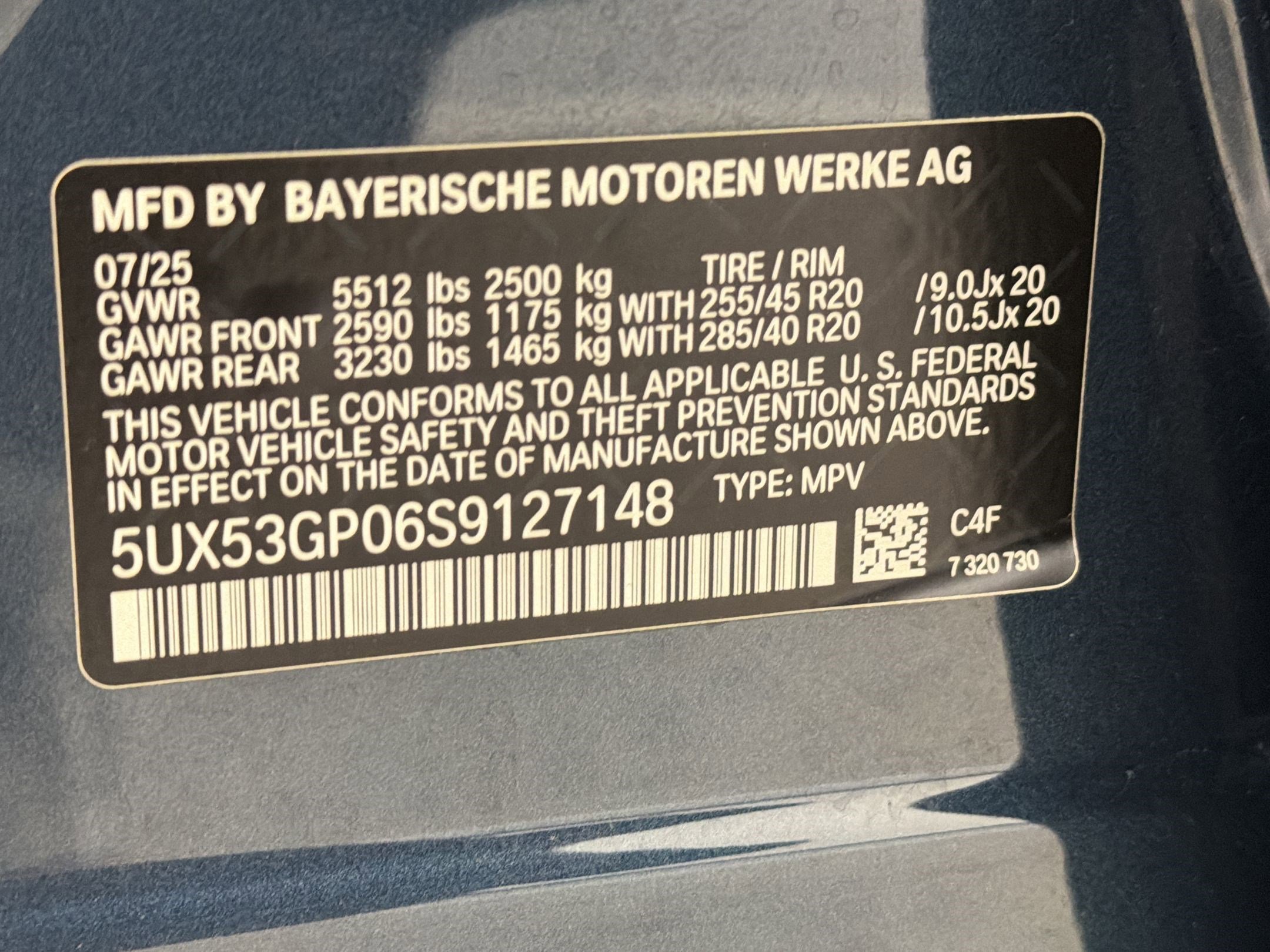 Certified 2025 BMW X3 xDrive30i w/ Premium Package image 17