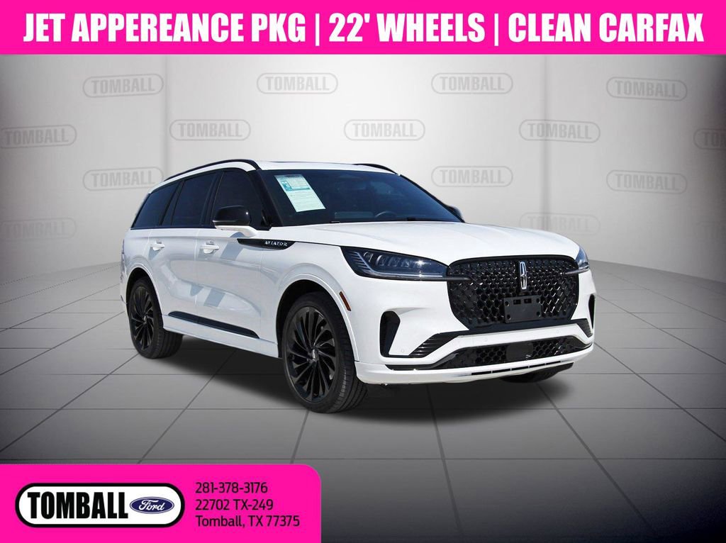 Used 2025 Lincoln Aviator Reserve w/ Jet Appearance Package RWD image 1