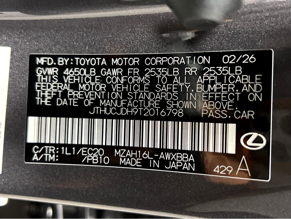 New 2026 Lexus UX 300h AWD image 27