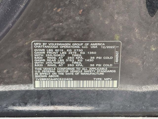 Used 2023 Volkswagen Atlas SEL AWD/4WD image 25