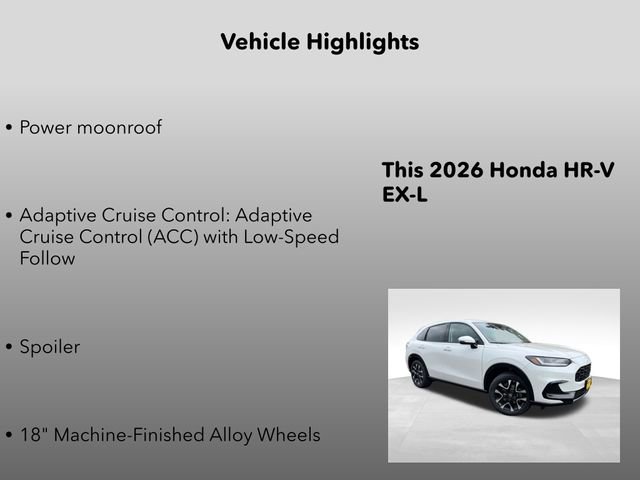 New 2026 Honda HR-V EX-L image 5