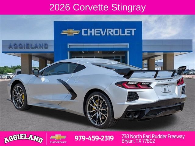 New 2026 Chevrolet Corvette Stingray Premium Cpe w/ Z51 Performance Package RWD image 6