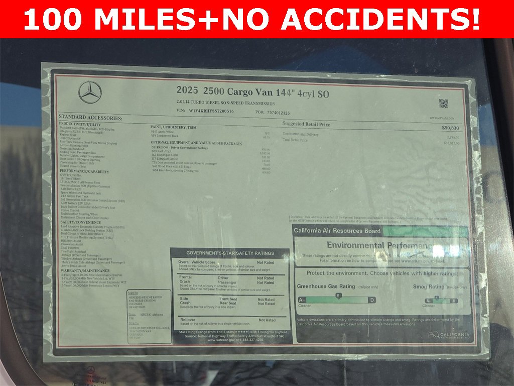 Used 2025 Mercedes-Benz Sprinter 2500 image 12