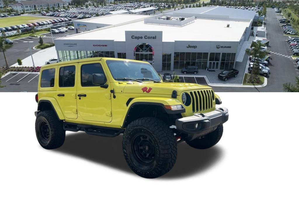 Used 2023 Jeep Wrangler Unlimited Sahara AWD/4WD image 13