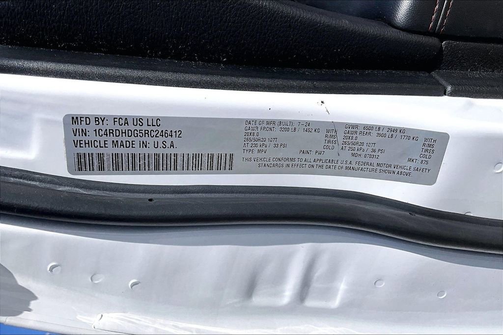 Certified 2024 Dodge Durango GT RWD image 34