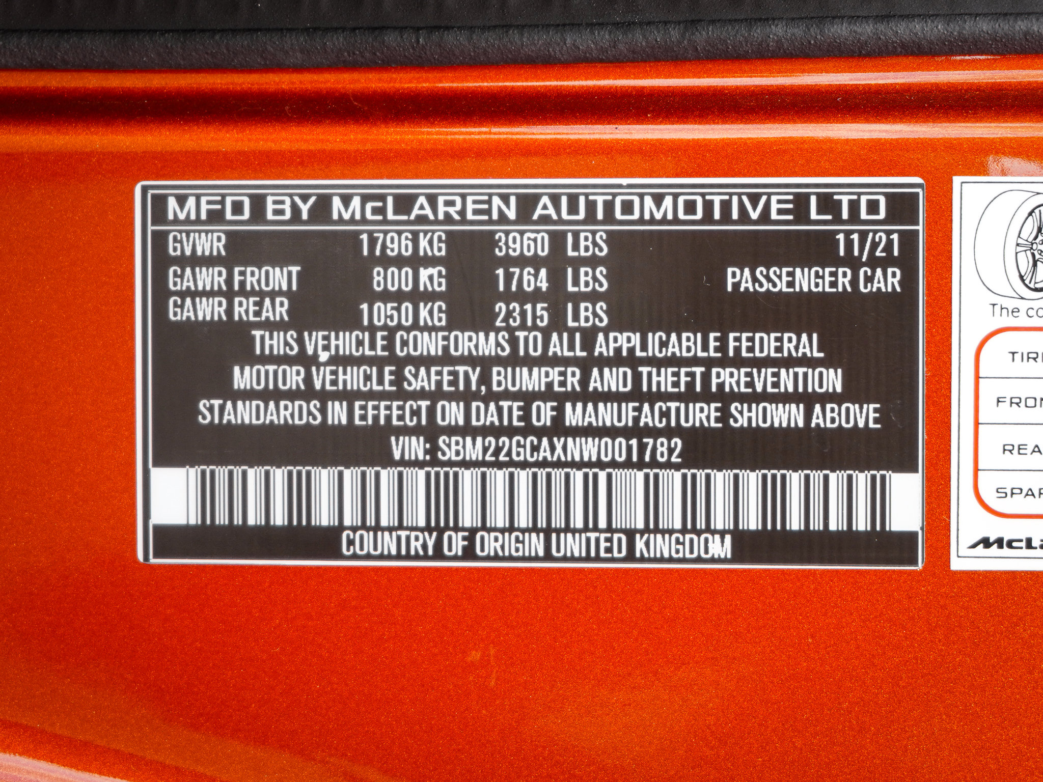 Used 2022 McLaren GT RWD image 38