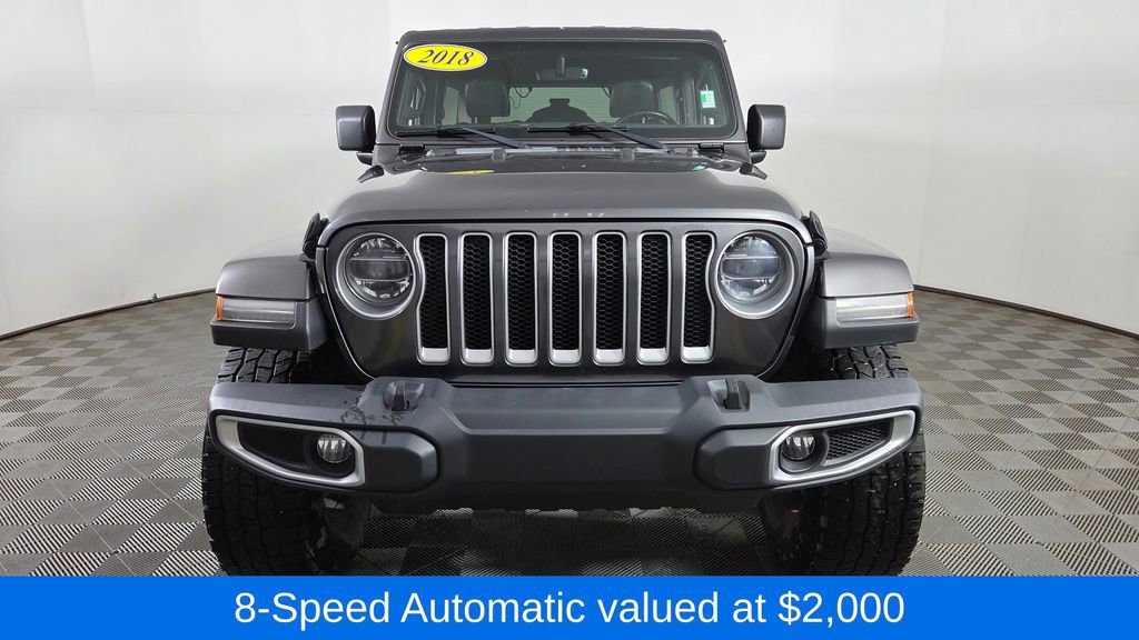 Used 2018 Jeep Wrangler Unlimited Sahara AWD/4WD image 2