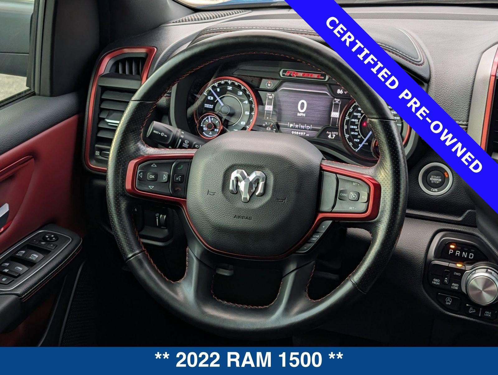Used 2022 RAM 1500 Rebel w/ Rebel Level 1 Equipment Group AWD/4WD image 17
