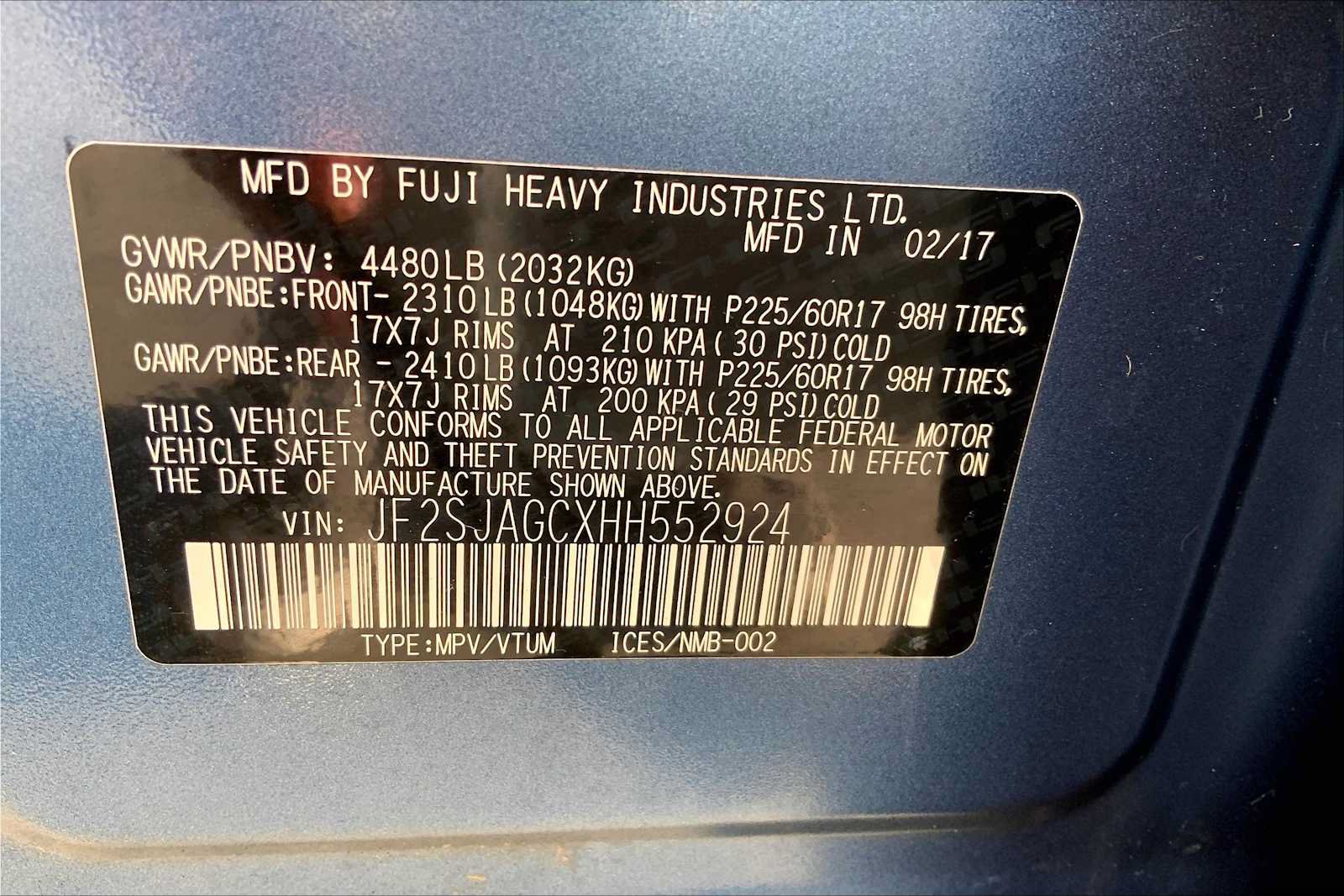 Used 2017 Subaru Forester 2.5i Premium AWD/4WD image 30
