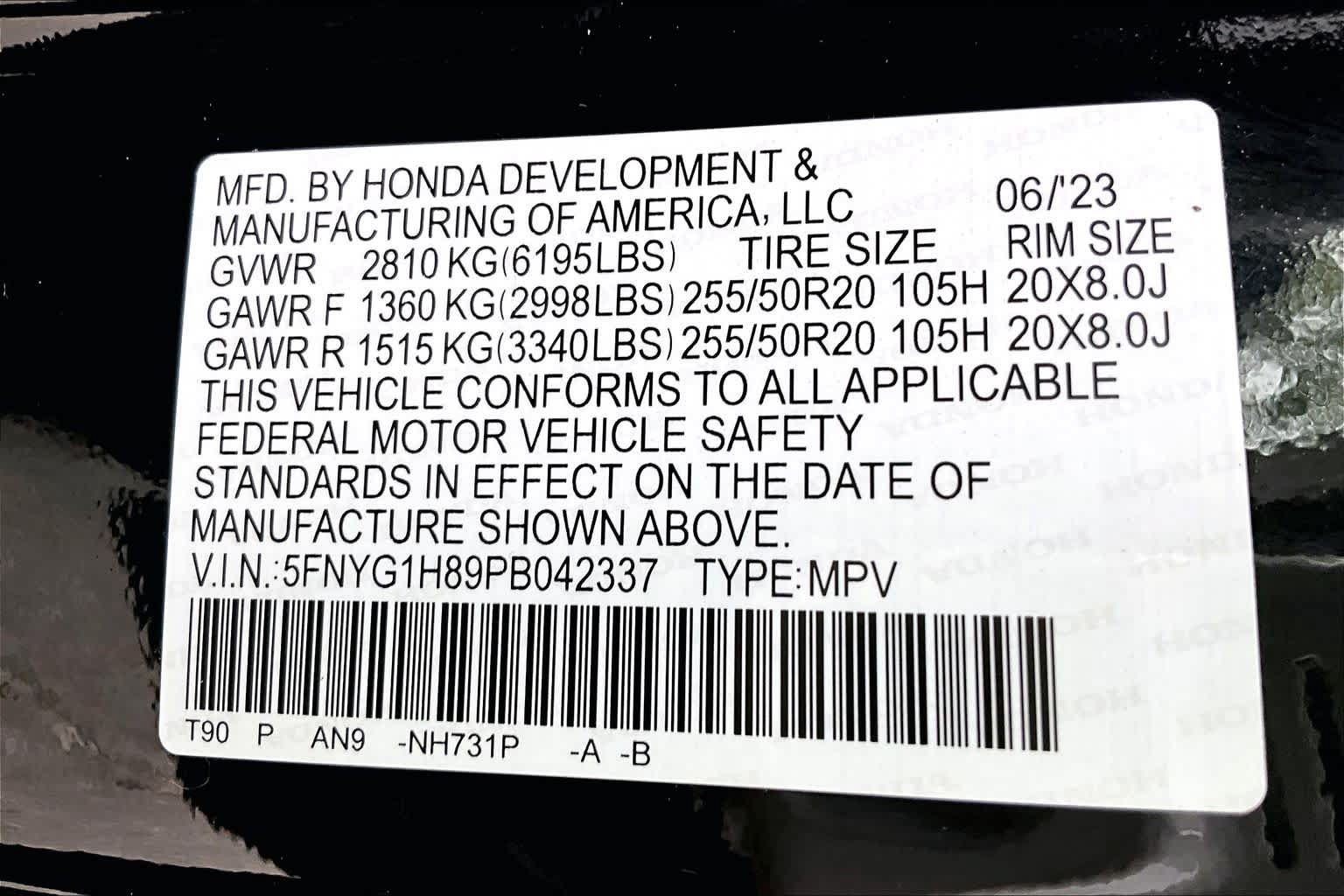 Used 2023 Honda Pilot Elite image 36