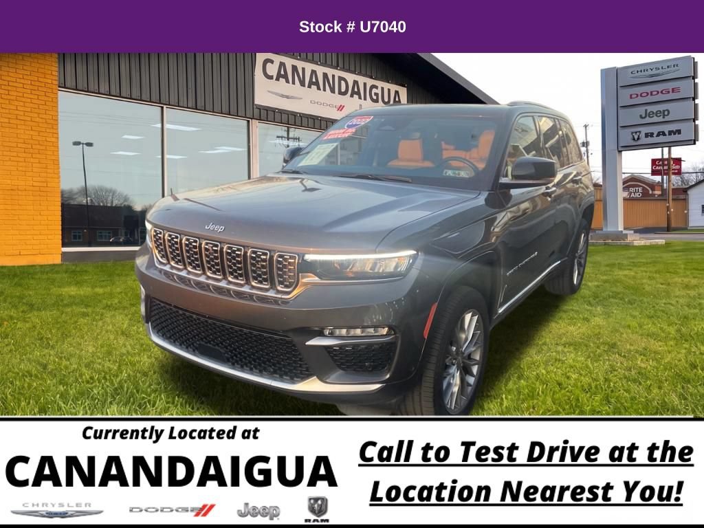 Used 2022 Jeep Grand Cherokee Summit AWD/4WD image 4
