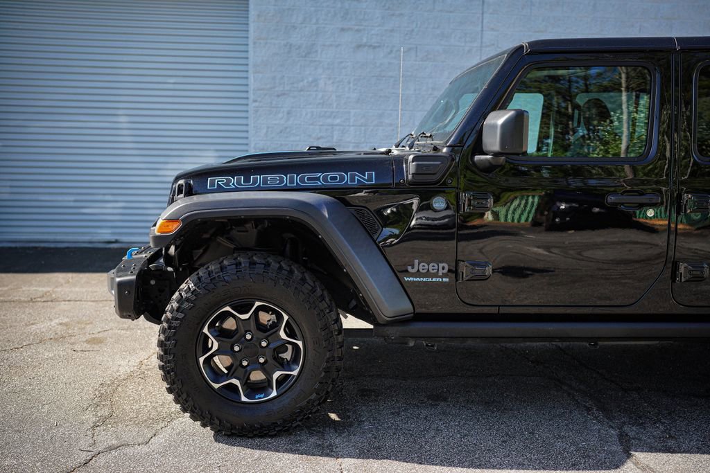 Used 2023 Jeep Wrangler Unlimited Rubicon 4xe w/ Steel Bumper Group AWD/4WD image 11