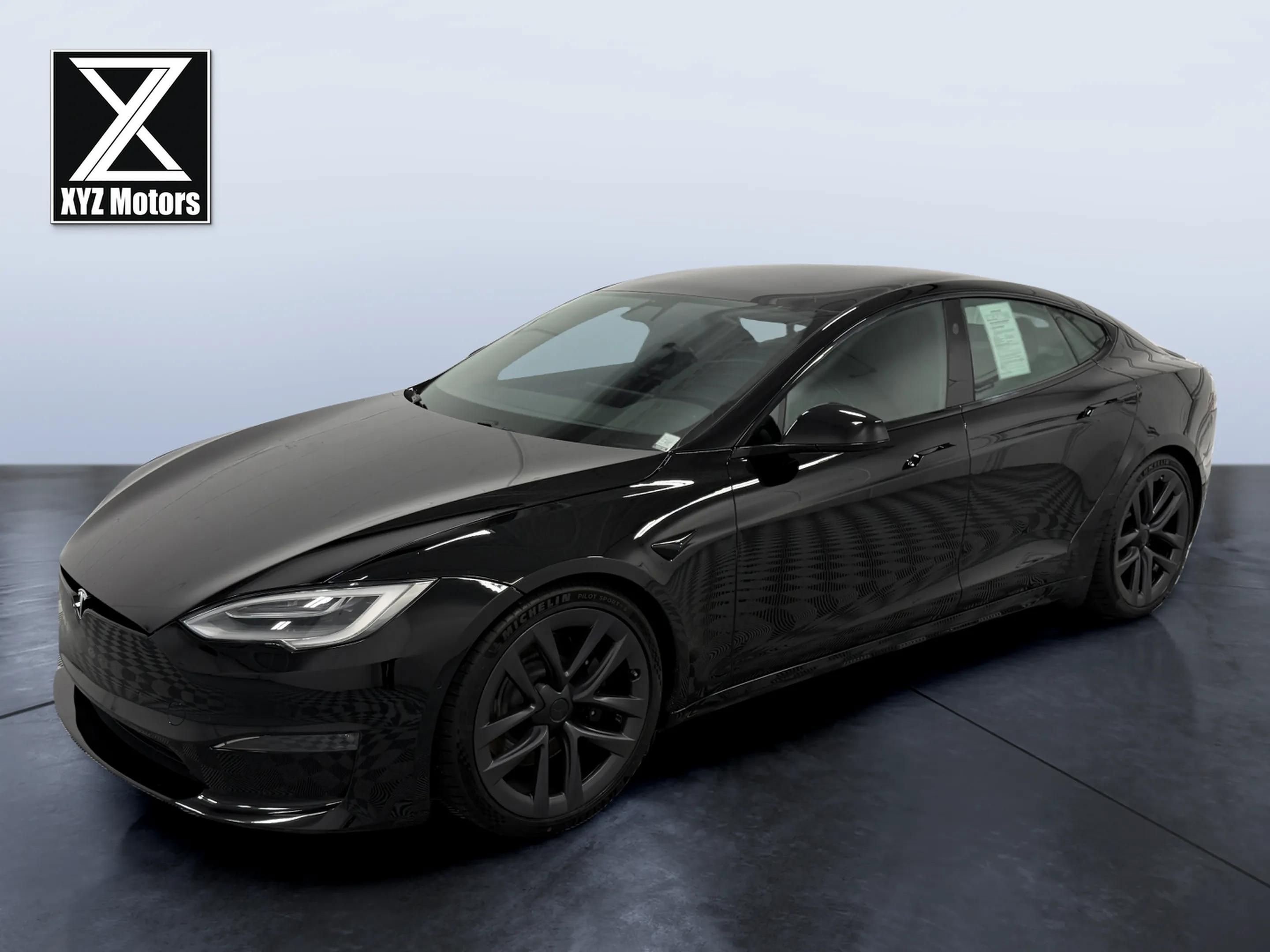 Used 2021 Tesla Model S Plaid AWD/4WD image 1
