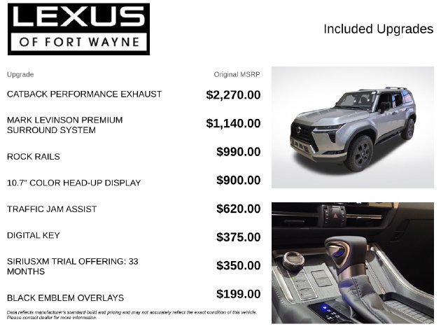 New 2026 Lexus GX 550 AWD/4WD image 4