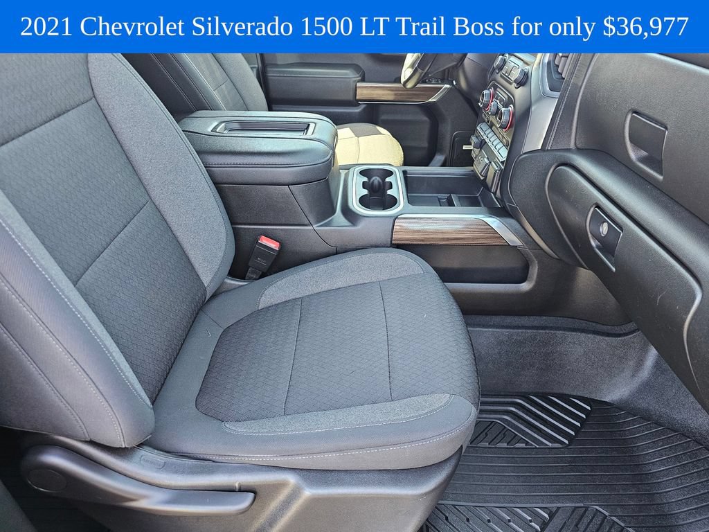 Used 2021 Chevrolet Silverado 1500 LT Trail Boss w/ Convenience Package II AWD/4WD image 11