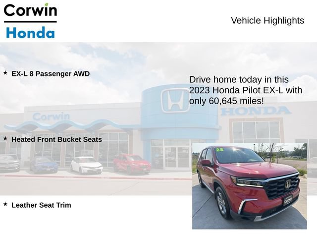 Used 2023 Honda Pilot EX-L image 6