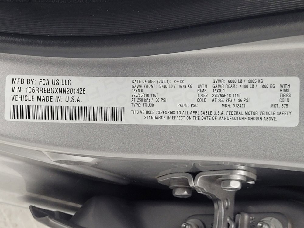 Used 2022 RAM 1500 Big Horn image 33