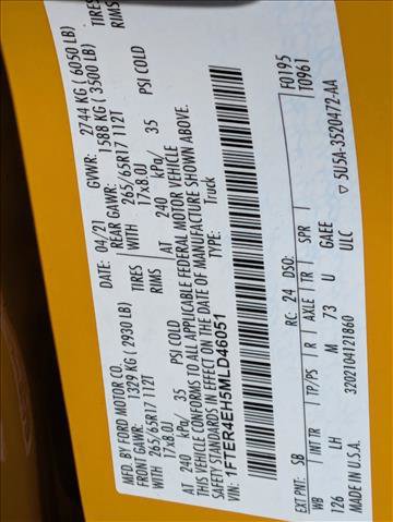 Certified 2021 Ford Ranger XLT w/ Equipment Group 301A Mid RWD image 23