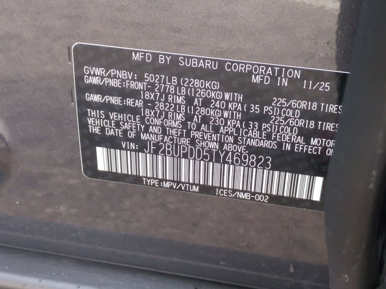 New 2026 Subaru Outback Limited AWD/4WD image 36