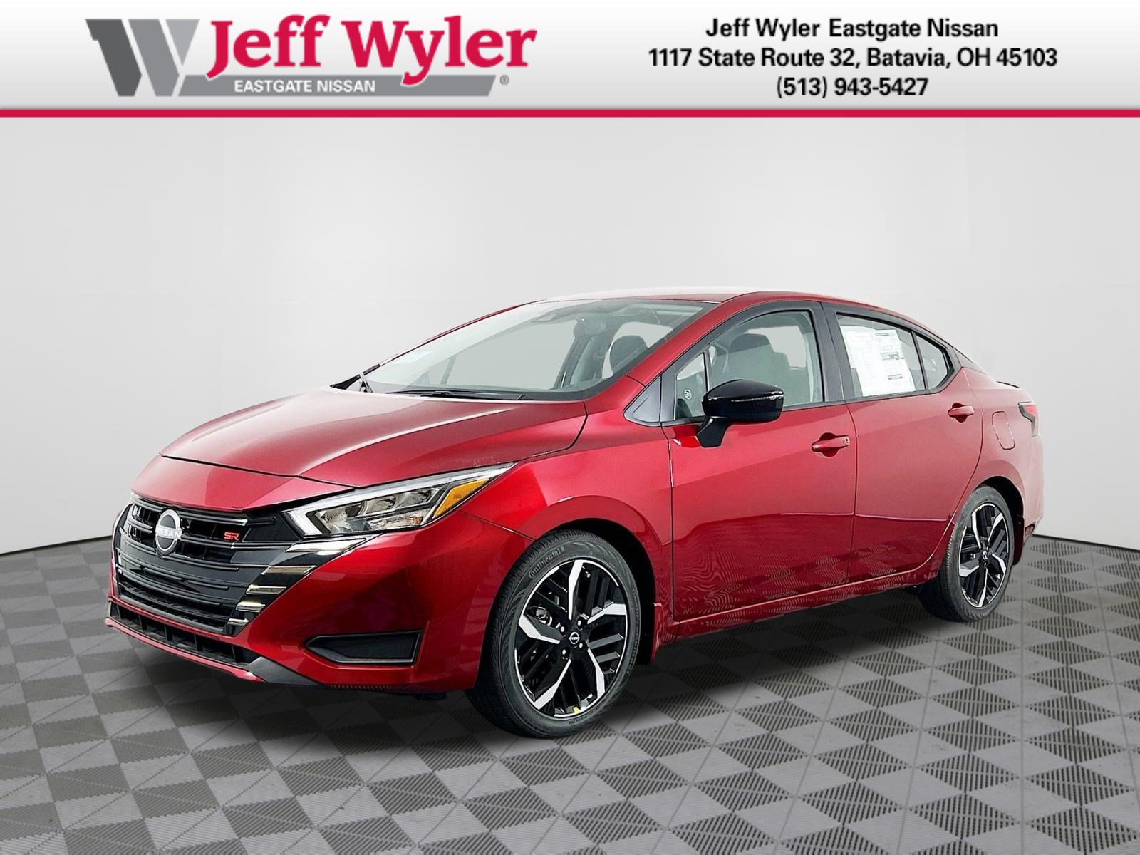 New 2025 Nissan Versa SR w/ Trunk Package FWD image 2