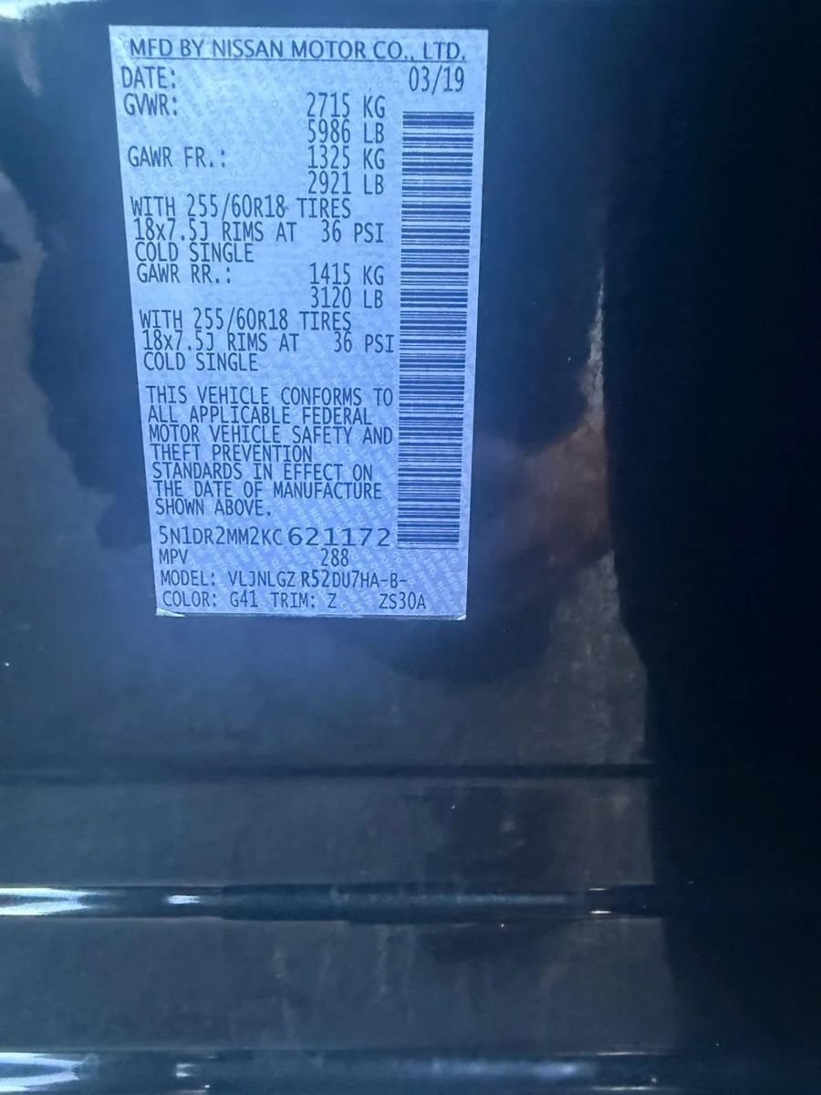 Used 2019 Nissan Pathfinder SL AWD/4WD image 34
