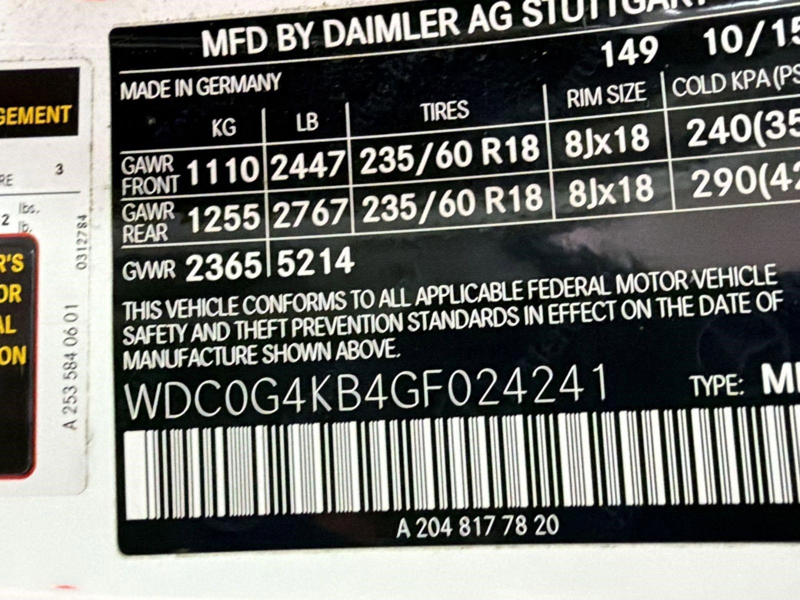 Used 2016 Mercedes-Benz GLC 300 4MATIC image 16