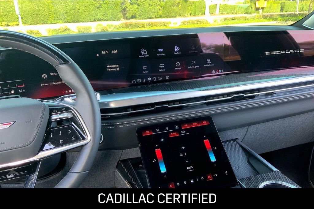 Certified 2026 Cadillac Escalade V w/ LPO, Floor Liner Package image 8