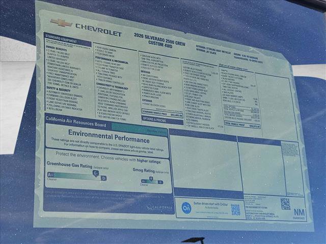 New 2026 Chevrolet Silverado 2500 Custom w/ Custom Value Package image 17