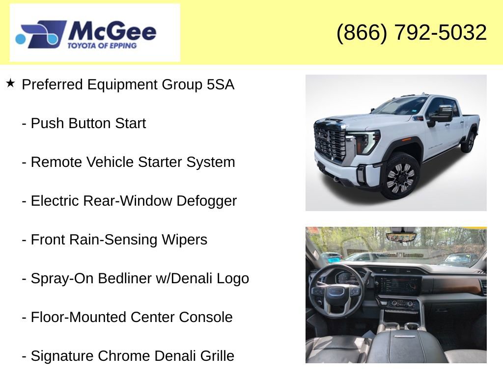 Used 2024 GMC Sierra 2500 Denali w/ Denali Reserve Package AWD/4WD image 16
