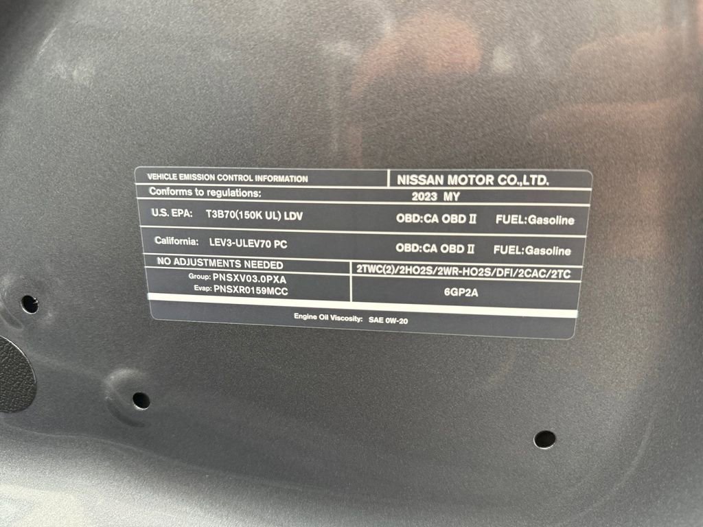 Certified 2023 Nissan Z Performance w/ Floor Mat Package (L93) image 33