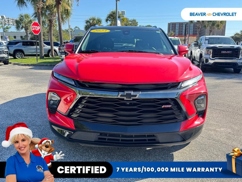 Used 2023 Chevrolet Blazer RS w/ Driver Confidence II Package image 3