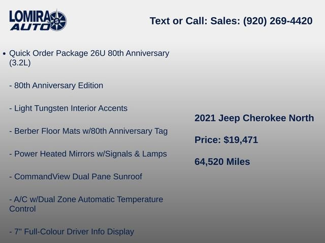 Used 2021 Jeep Cherokee Latitude AWD/4WD image 6