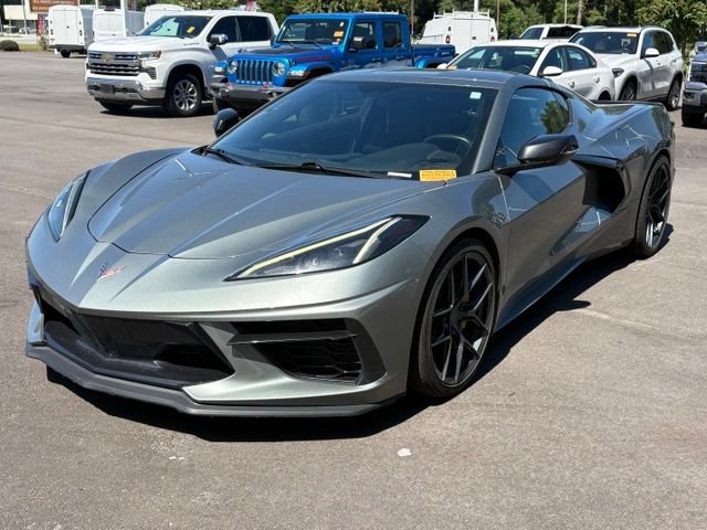 Used 2022 Chevrolet Corvette Stingray Coupe w/ Chrome Exterior Badge Package