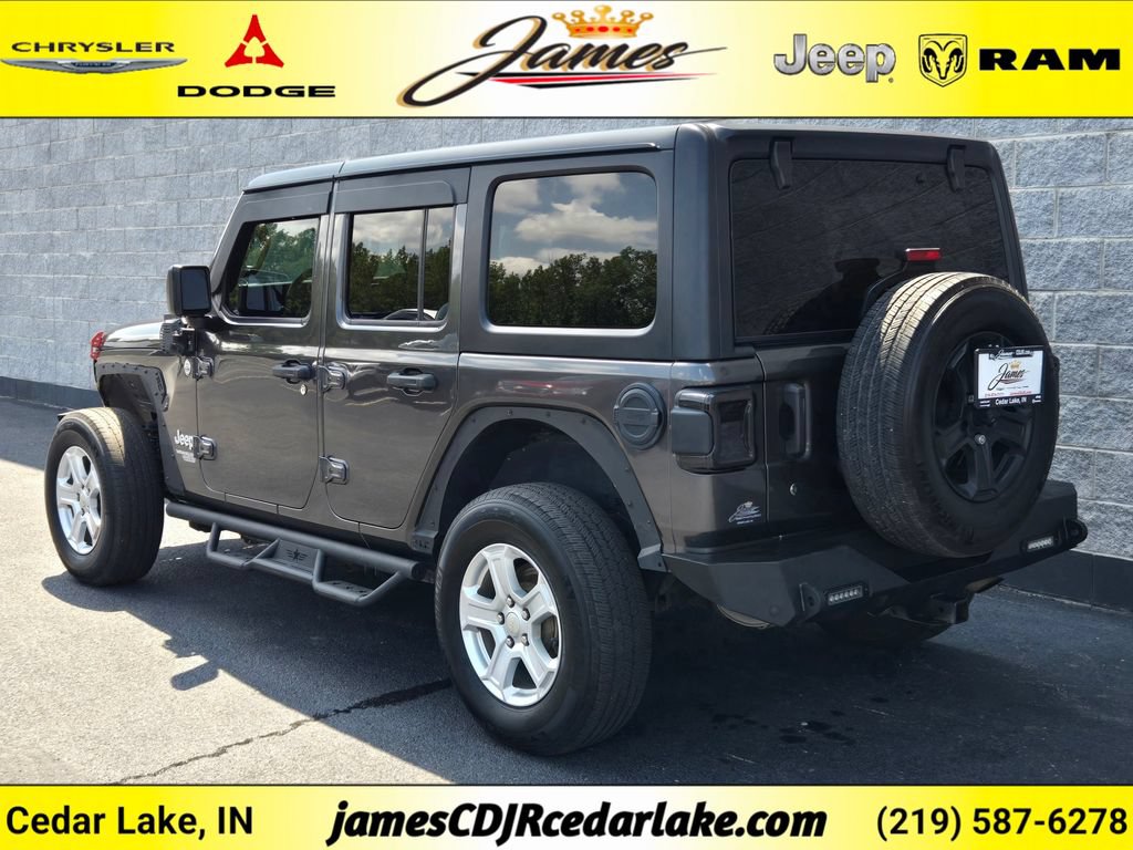 Used 2019 Jeep Wrangler Unlimited Sport S AWD/4WD image 3