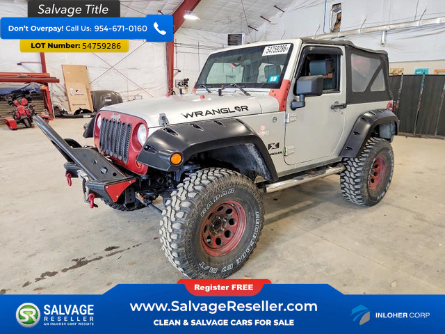 Used 2009 Jeep Wrangler X AWD/4WD image 1