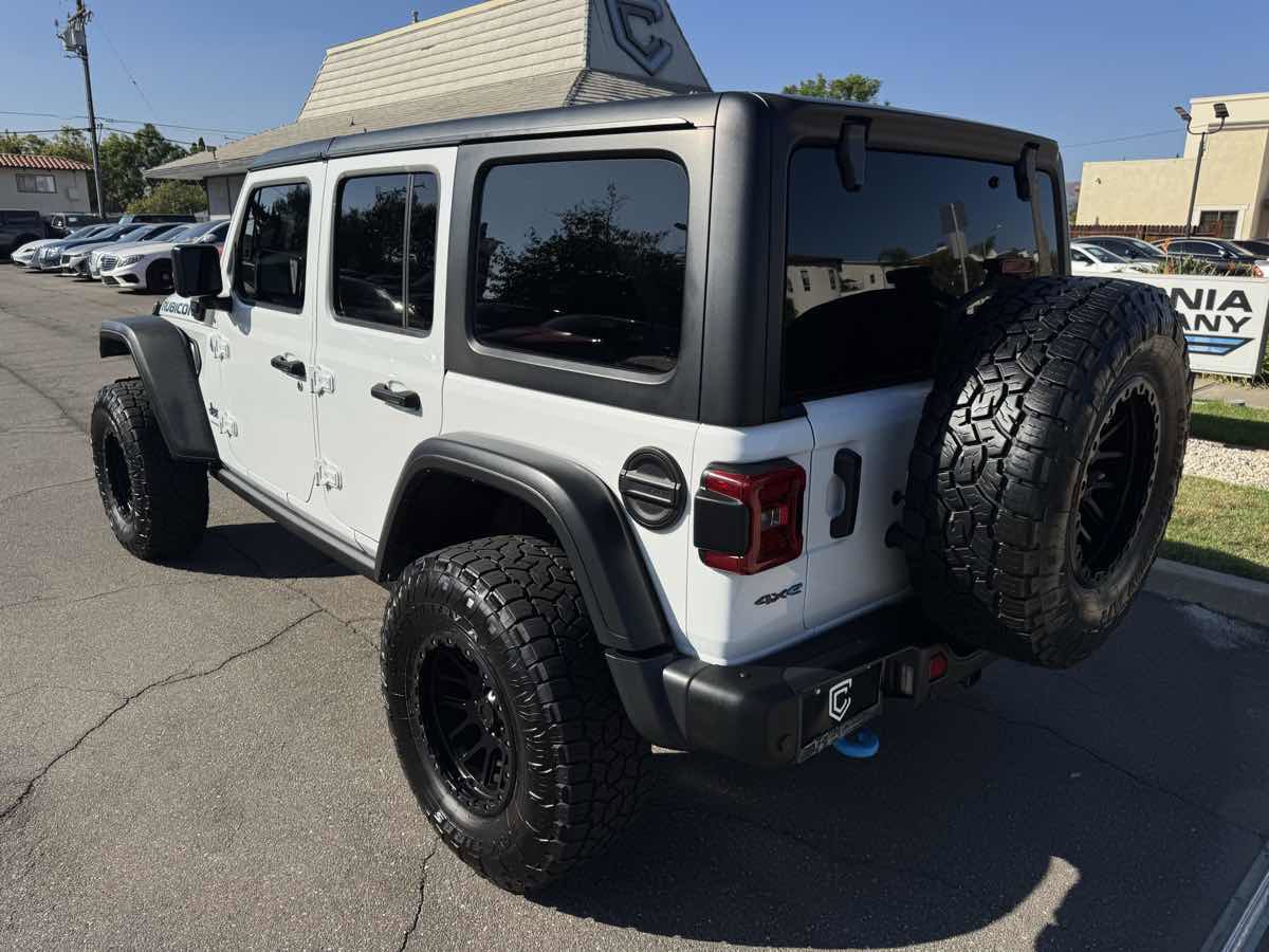 Used 2023 Jeep Wrangler Unlimited Rubicon 4xe w/ Steel Bumper Group image 3