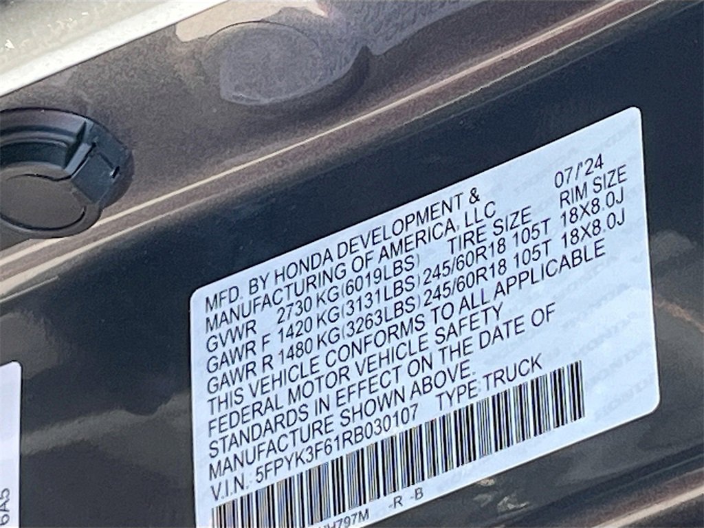 Used 2024 Honda Ridgeline TrailSport image 34