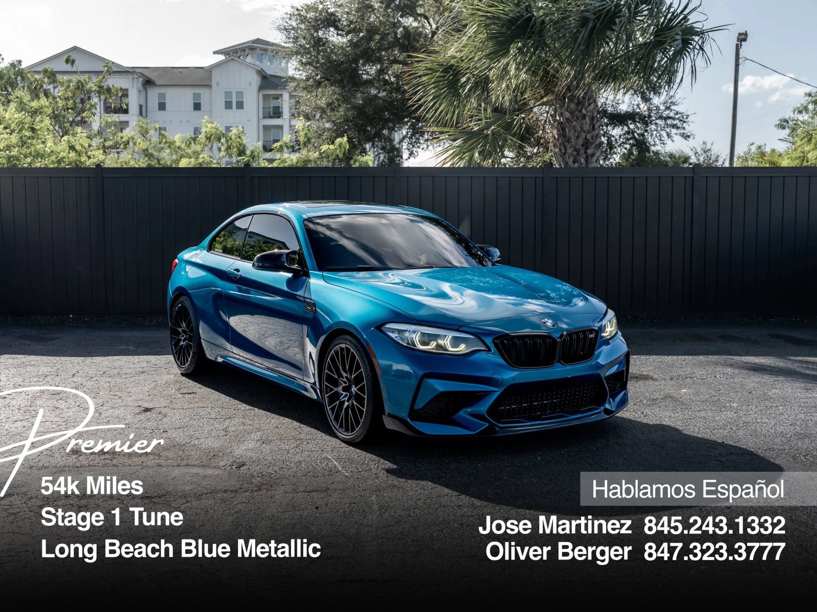 Used 2020 BMW M2 Competition w/ Executive Package RWD image 1