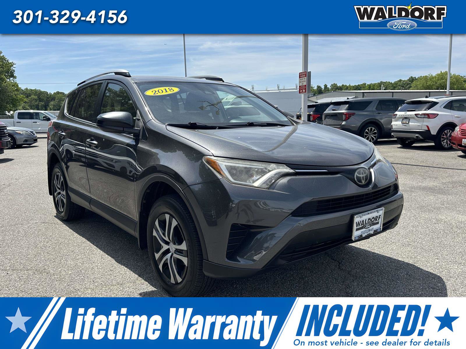 Used 2018 Toyota RAV4 LE w/ All Weather Liner Package AWD/4WD video 1