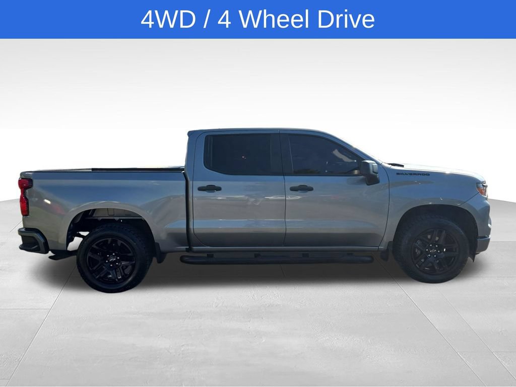 Used 2023 Chevrolet Silverado 1500 Custom w/ LPO, Dark Essentials Package AWD/4WD image 7
