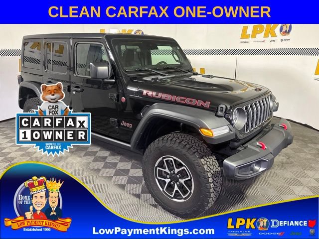 Used 2024 Jeep Wrangler Unlimited Rubicon w/ Convenience Group AWD/4WD image 1