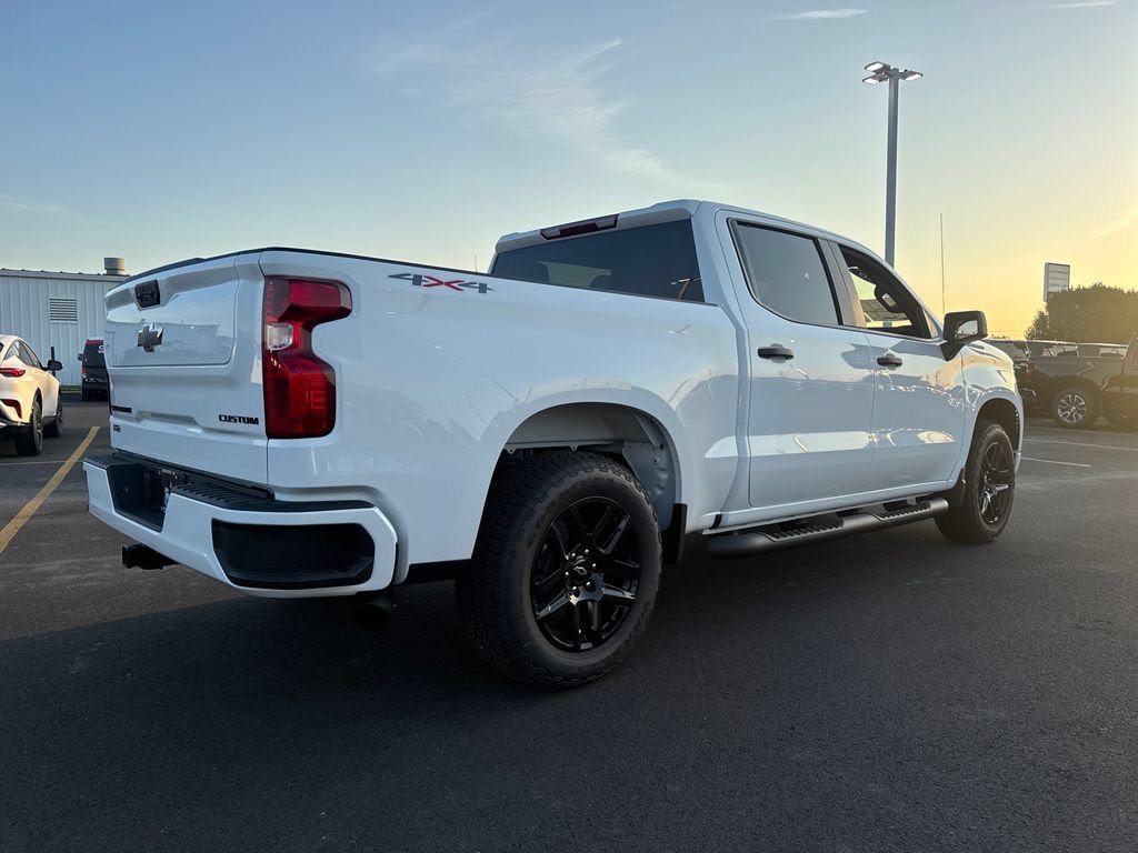 New 2026 Chevrolet Silverado 1500 Custom w/ Turbomax Blackout Package AWD/4WD image 6