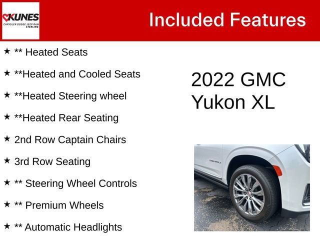 Used 2022 GMC Yukon XL Denali AWD/4WD image 5