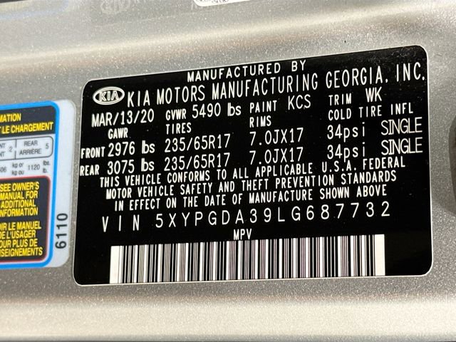 Used 2020 Kia Sorento LX w/ LX I4 Convenience Package AWD/4WD image 30