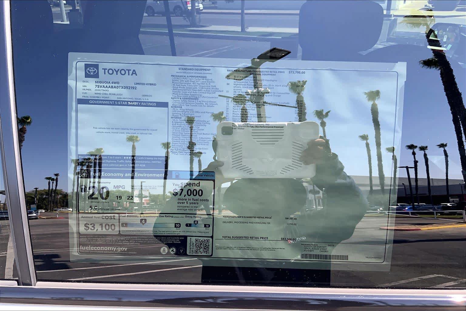 New 2026 Toyota Sequoia Limited AWD/4WD image 22