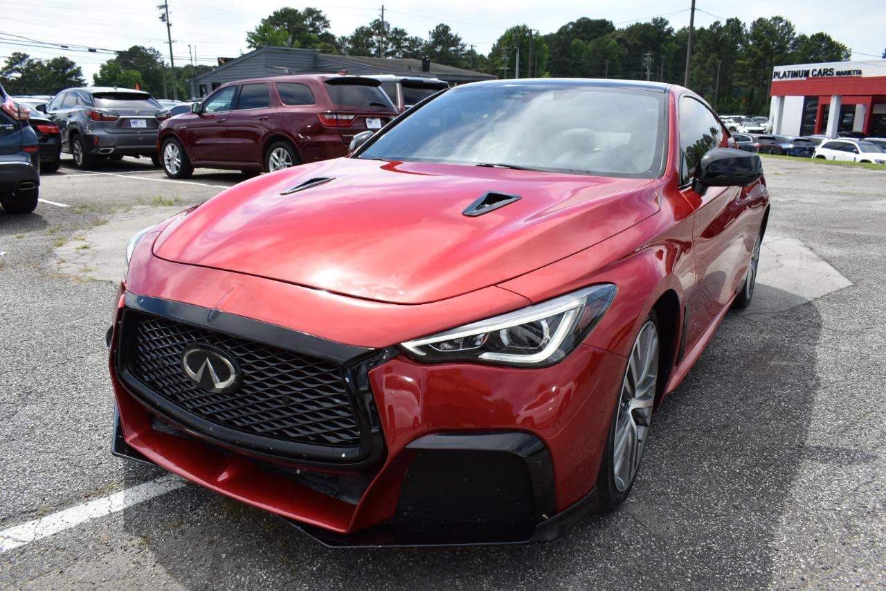 Used 2020 INFINITI Q60 Red Sport 400 w/ Proactive Package RWD image 2