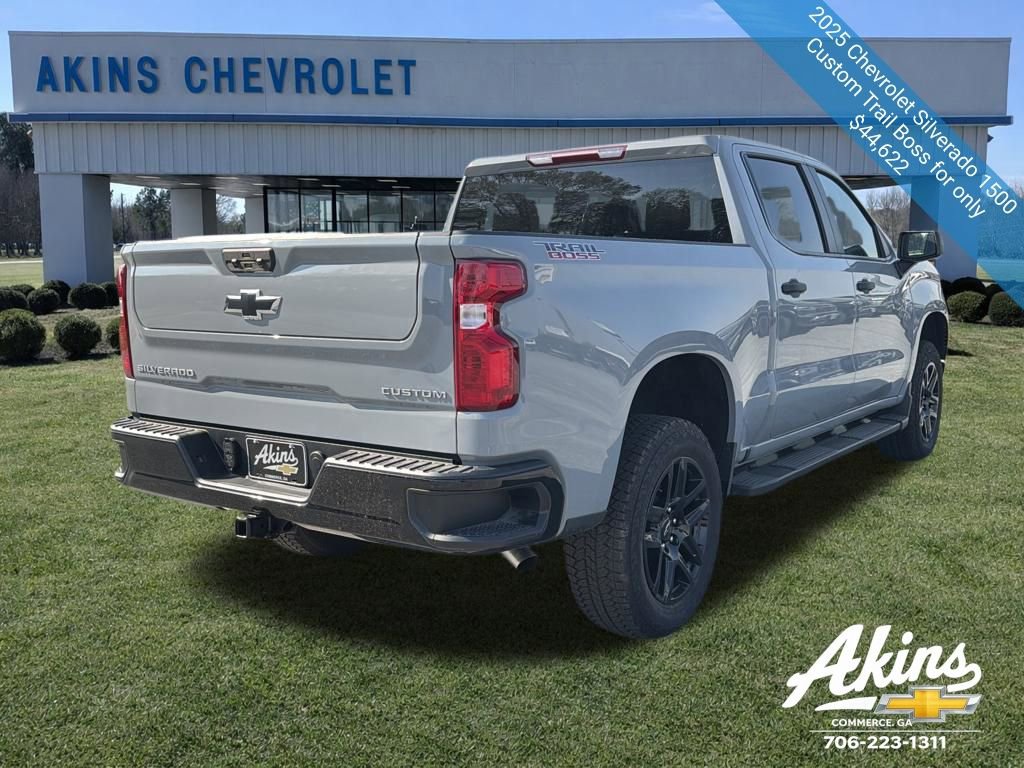 Certified 2025 Chevrolet Silverado 1500 Custom Trail Boss AWD/4WD image 7
