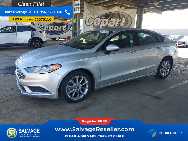 Used 2017 Ford Fusion SE