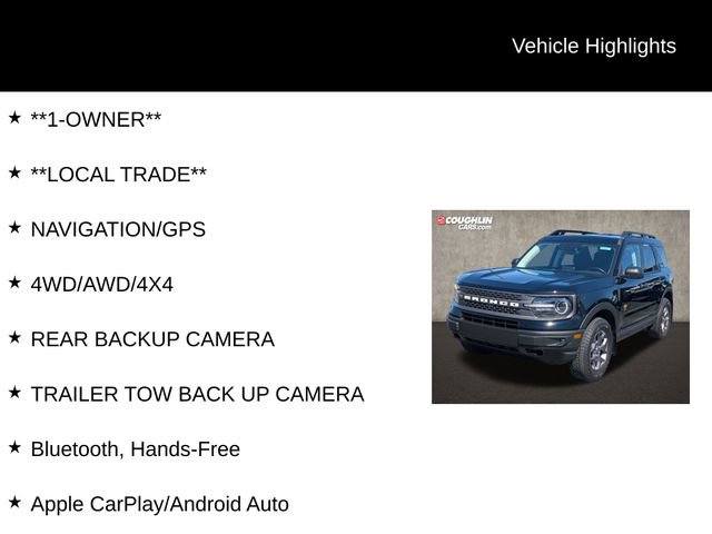 Used 2024 Ford Bronco Sport Badlands video 2